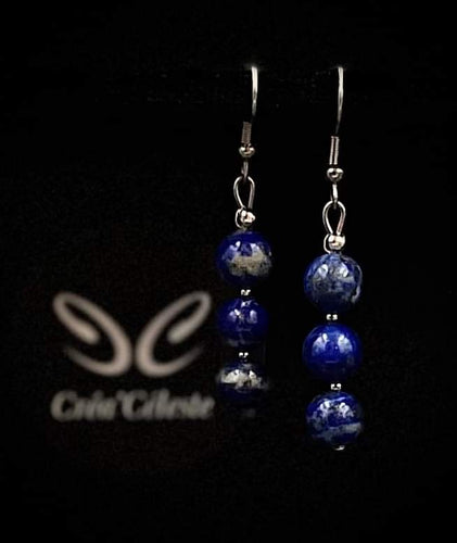 Boucles d'Oreilles Lapis Lazuli