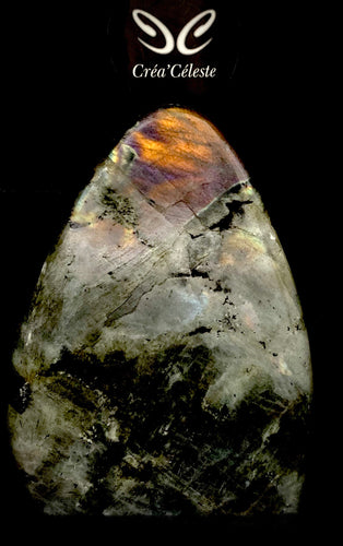 Géode Labradorite Grise Claire