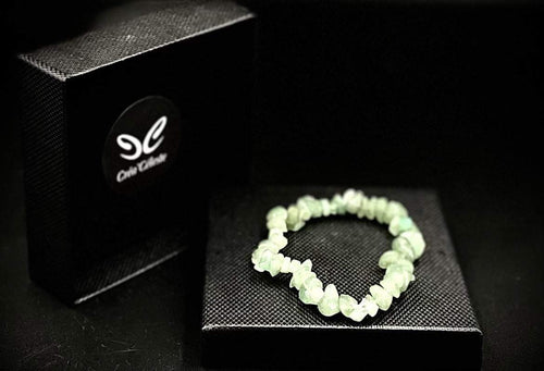 Bracelet chips Aventurine Verte