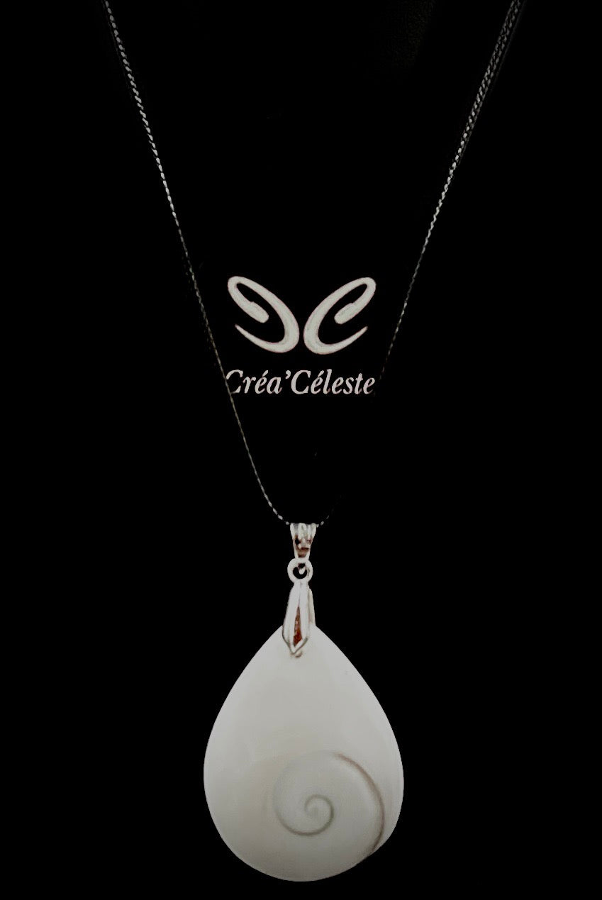 Collier Pierre Percée Oeil de Sainte Lucie