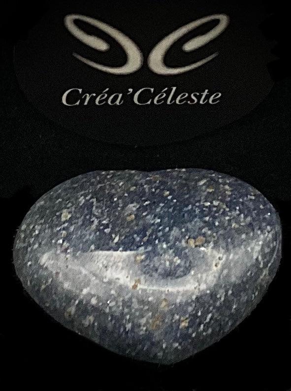 Coeur Aventurine Bleue