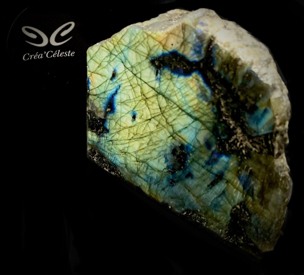 Géode Labradorite Foncé