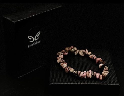 Bracelet Chips Rhodonite