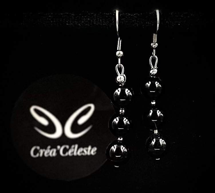 Boucles d’Oreilles Tourmaline